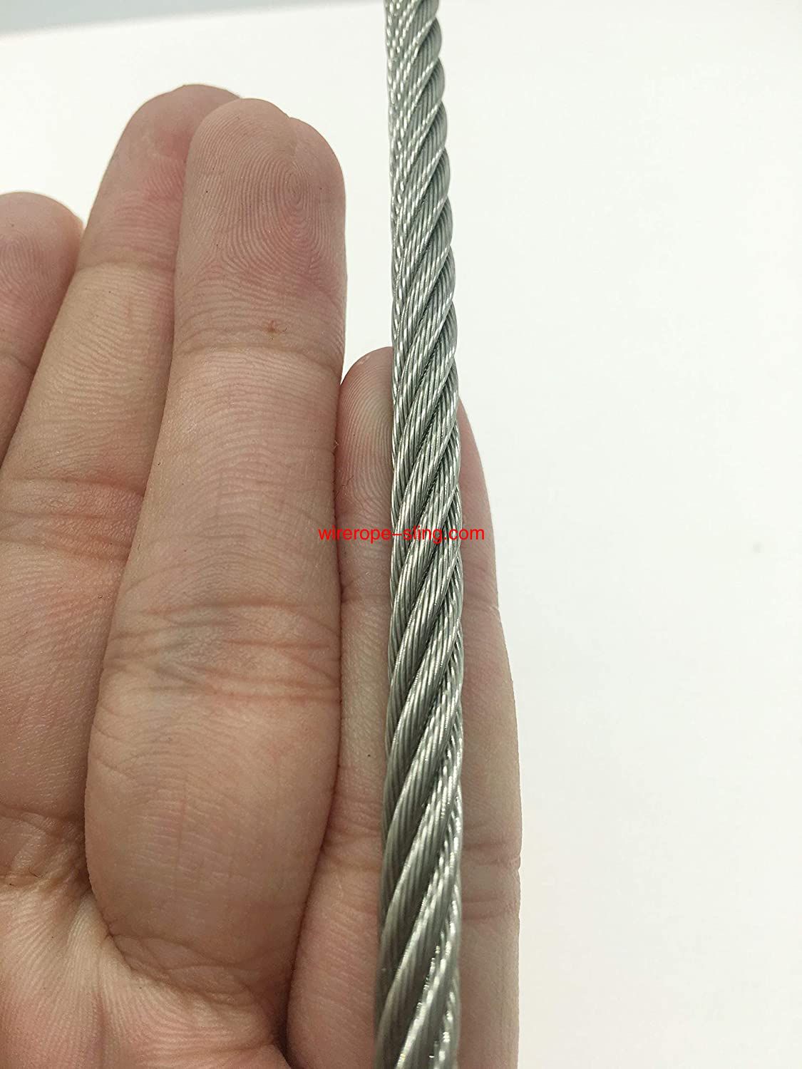 1 / 4 '' 304ステンレス鋼航空機ワイヤロープ軍仕様、潤滑、車のトラクション、持ち上げロープ
