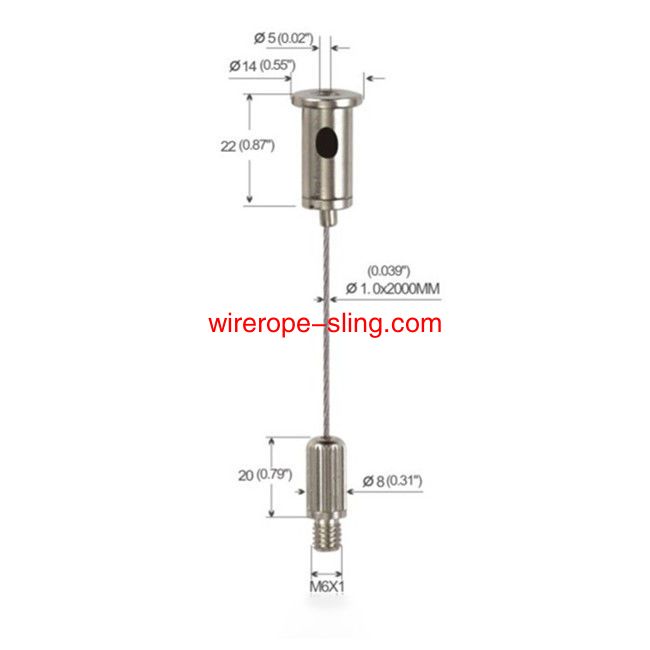 組立仕上げパネルワイヤロープサスペンションシステム調節可能YW 86003